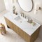 James Martin Vanities Hudson 60in Single Vanity, Light Natural Oak w/ 3 CM Ethereal Noctis Top 435-V60S-LNO-3ENC - alternate 7